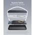 Anker 621 magnetic battery MagGo, 5000mah magnetic wireless portable charger with USB-C cable, only compatible with iPhone 14/14 pro/14 pro max, 13/12 series, Gray